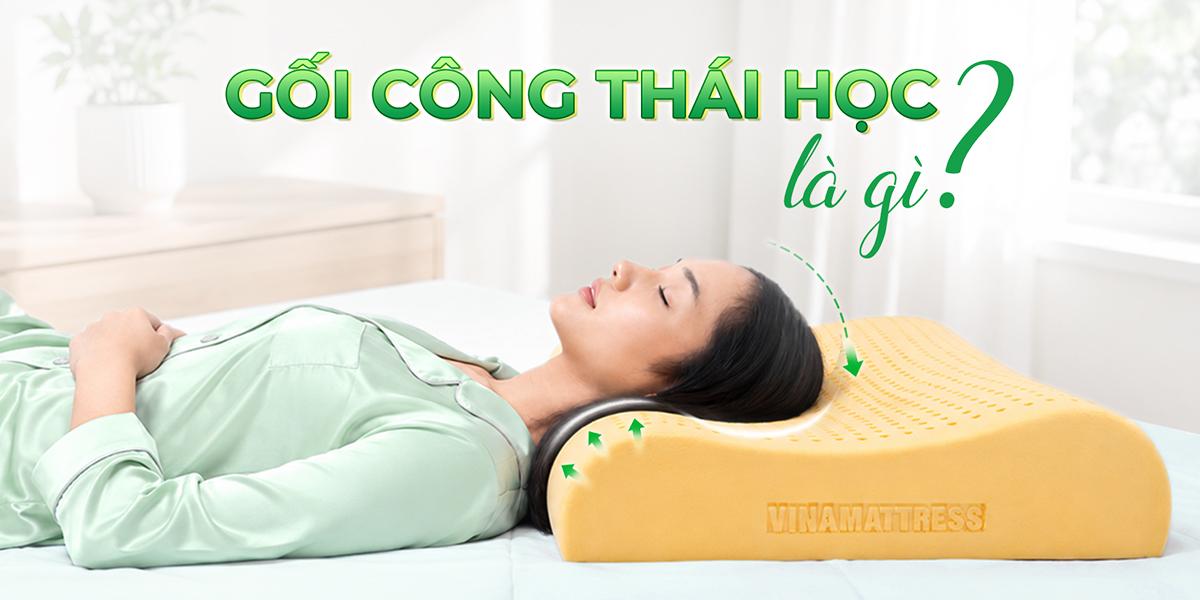 Gối công thái học là gì? Lợi ích khi nằm gối công thái học